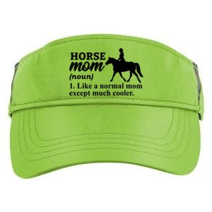 Horse Mom Horseback Riding Horse Farm Horse Racing Funny Gift Adult Drive Performance Visor