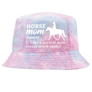 Horse Mom Horseback Riding Horse Farm Horse Racing Funny Gift Tie-Dyed Bucket Hat