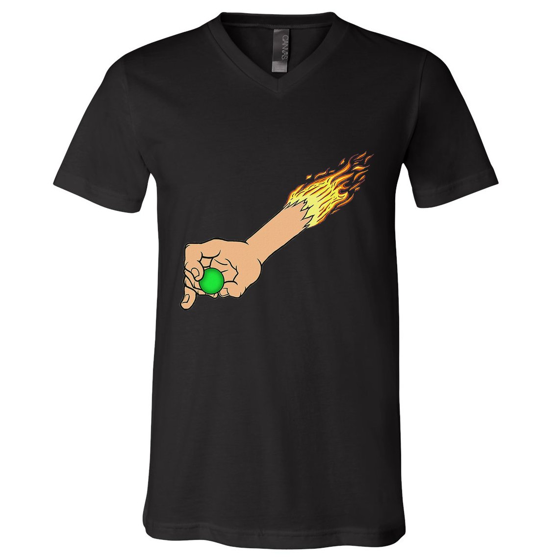 Heavy Metal Hand Of Hanover Fiste V-Neck T-Shirt