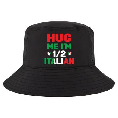 Hug Me Im 12 Half Italian American Italian Funny Italians Cool Comfort Performance Bucket Hat