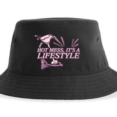 Hot Mess ItS A Lifestyle Sustainable Bucket Hat