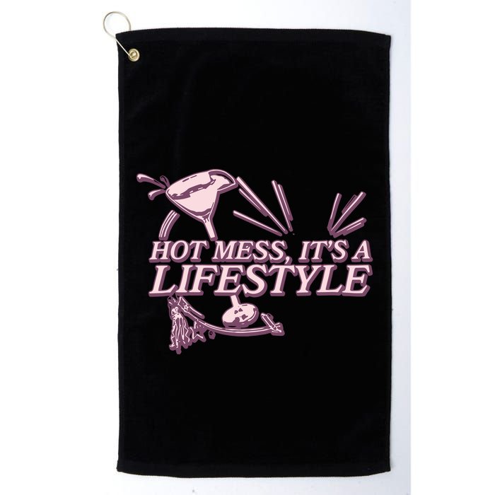 Hot Mess ItS A Lifestyle Golf Towel