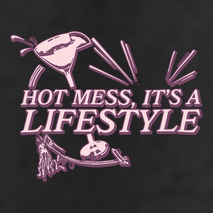 Hot Mess ItS A Lifestyle Golf Towel