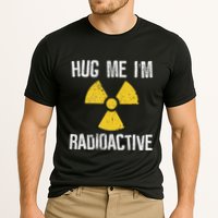 Hug Me IM Radioactive Cancer Awareness Gift Cooling Performance Crew T-Shirt