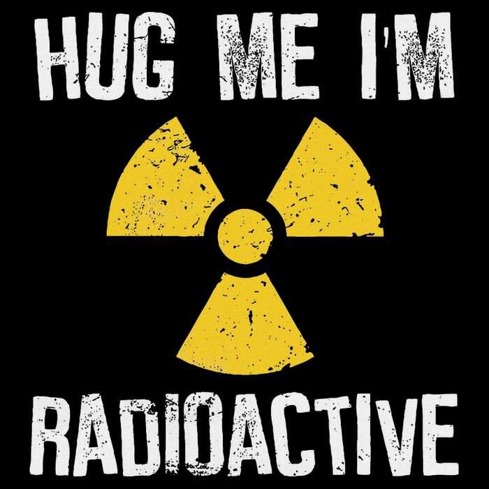 Hug Me IM Radioactive Cancer Awareness Gift Cooling Performance Crew T-Shirt