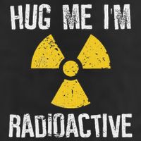 Hug Me IM Radioactive Cancer Awareness Gift 11oz C Handle Ceramic Mug