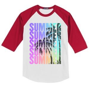 Help Me Im On A Family Vacation Summer Vacation Gift Kids Colorblock Raglan Jersey