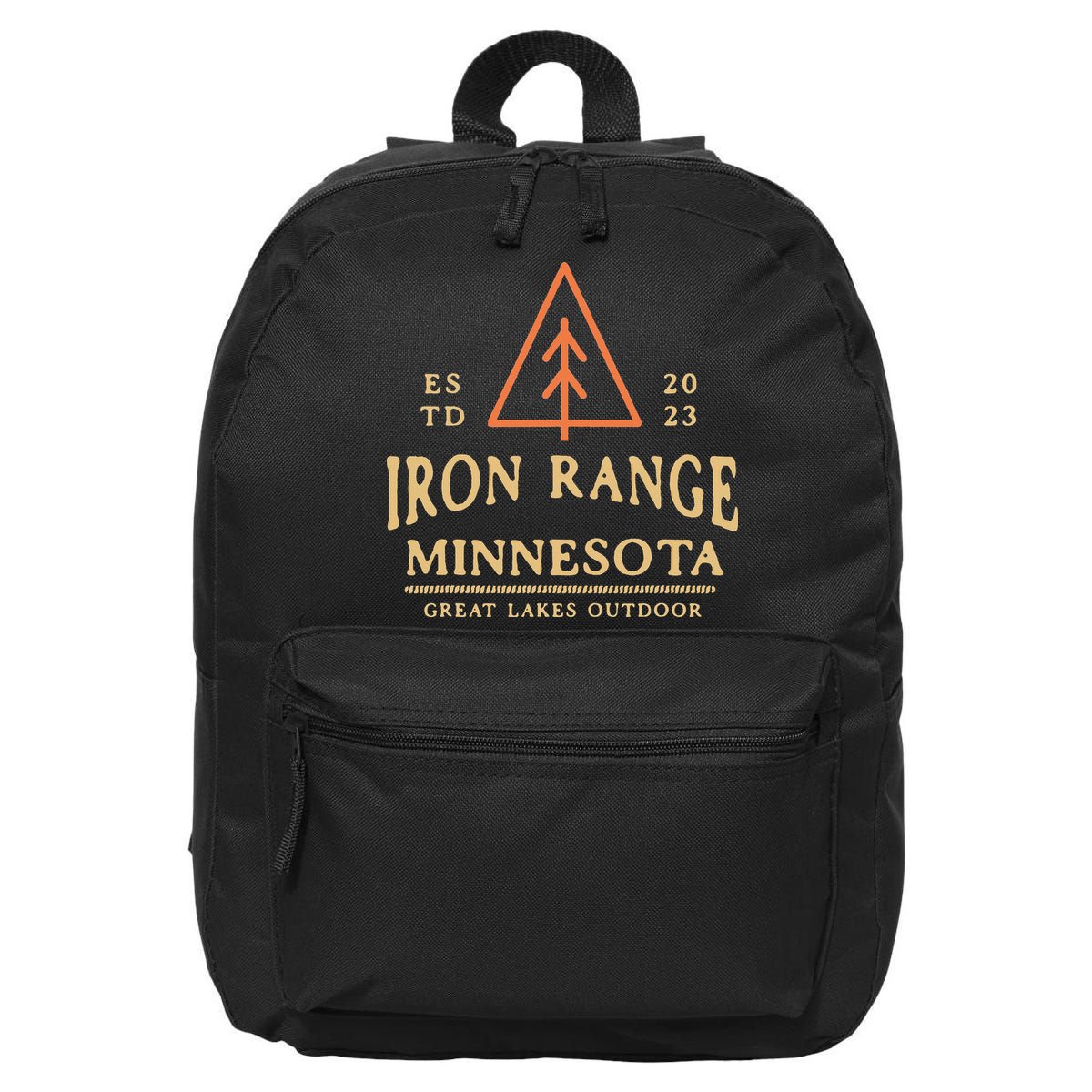 Hibbing Mn Iron Range Minnesota Northern Mn Graphic 16 in Basic Backpack