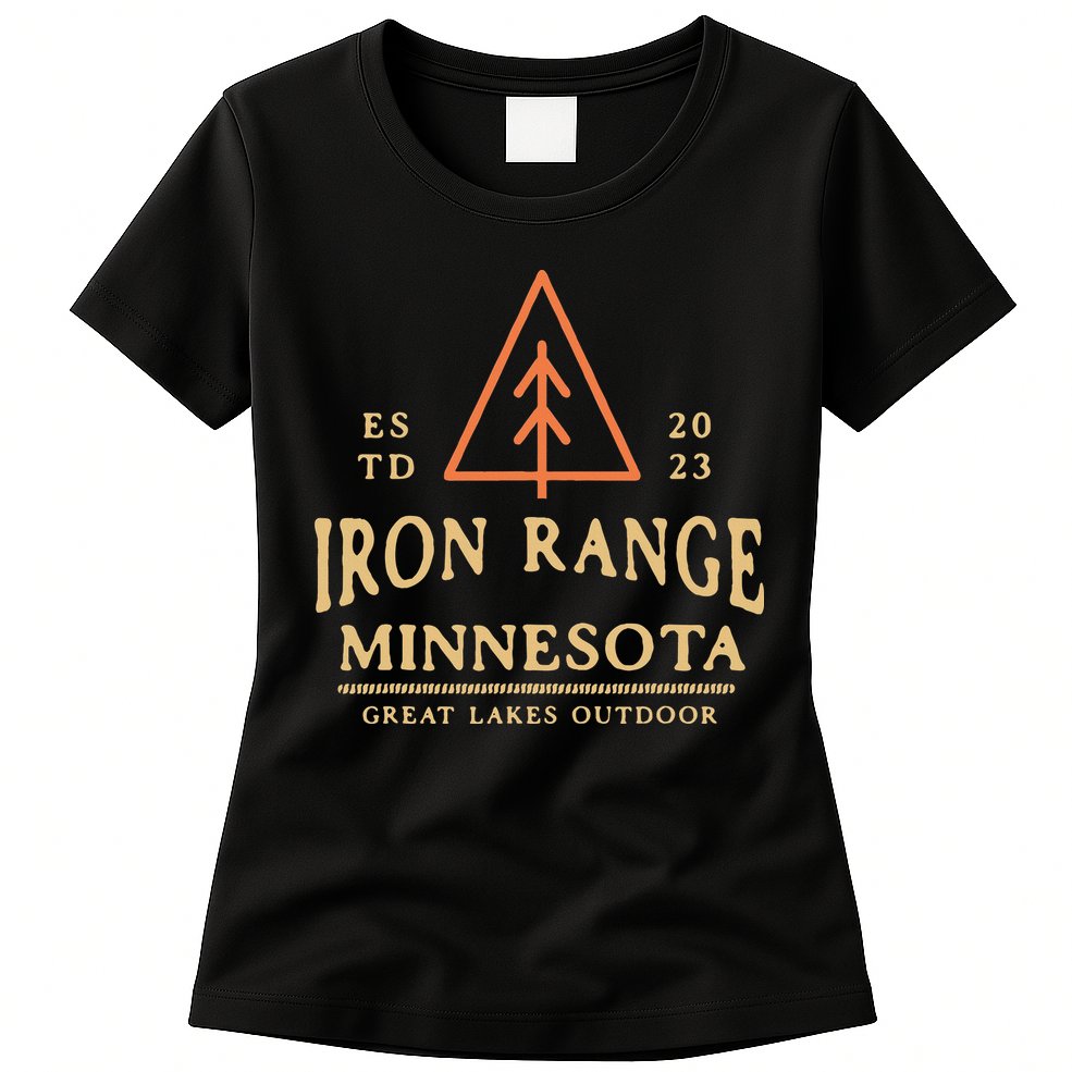 Hibbing Mn Iron Range Minnesota Northern Mn Graphic Womens T-Shirt