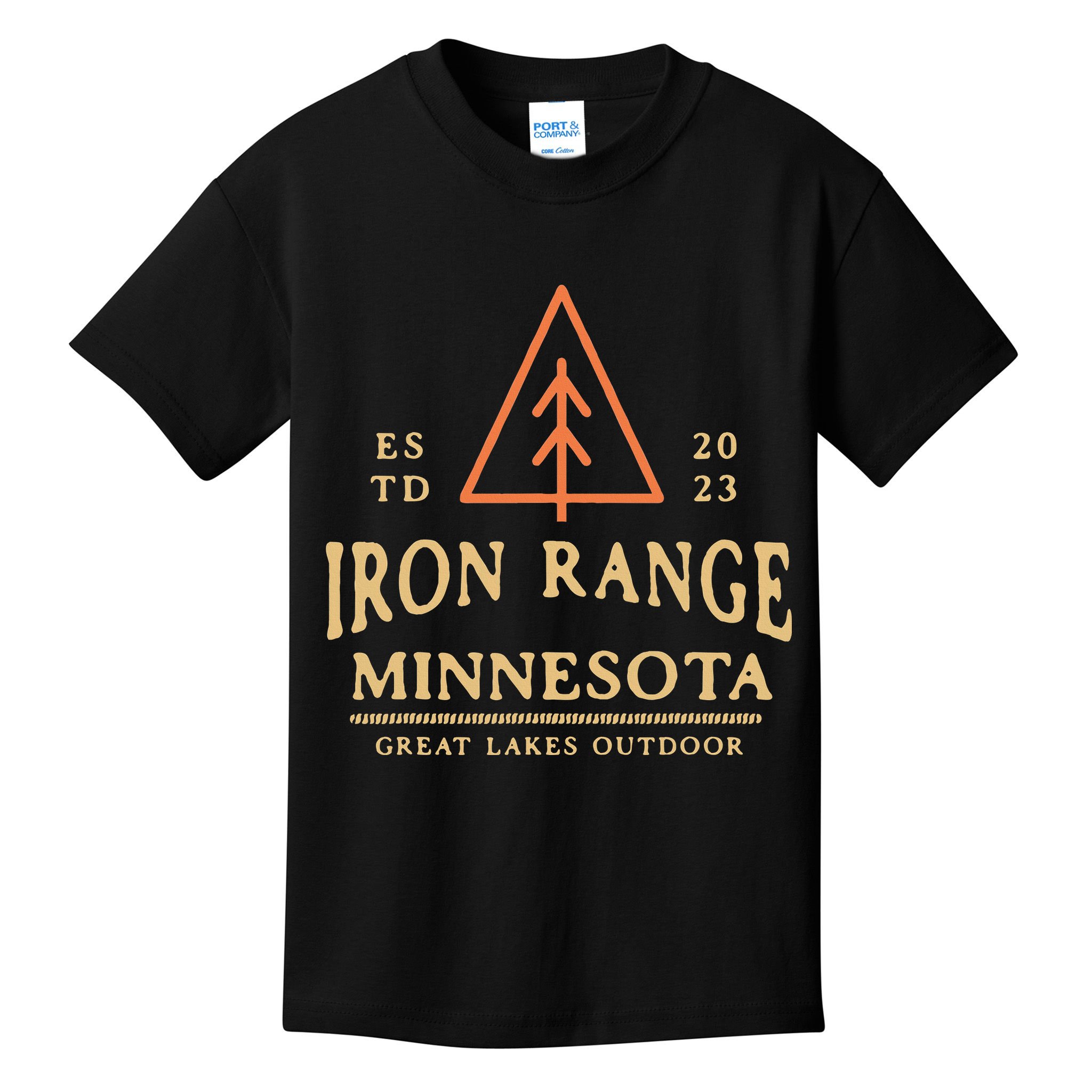 Hibbing Mn Iron Range Minnesota Northern Mn Graphic Kids T-Shirt