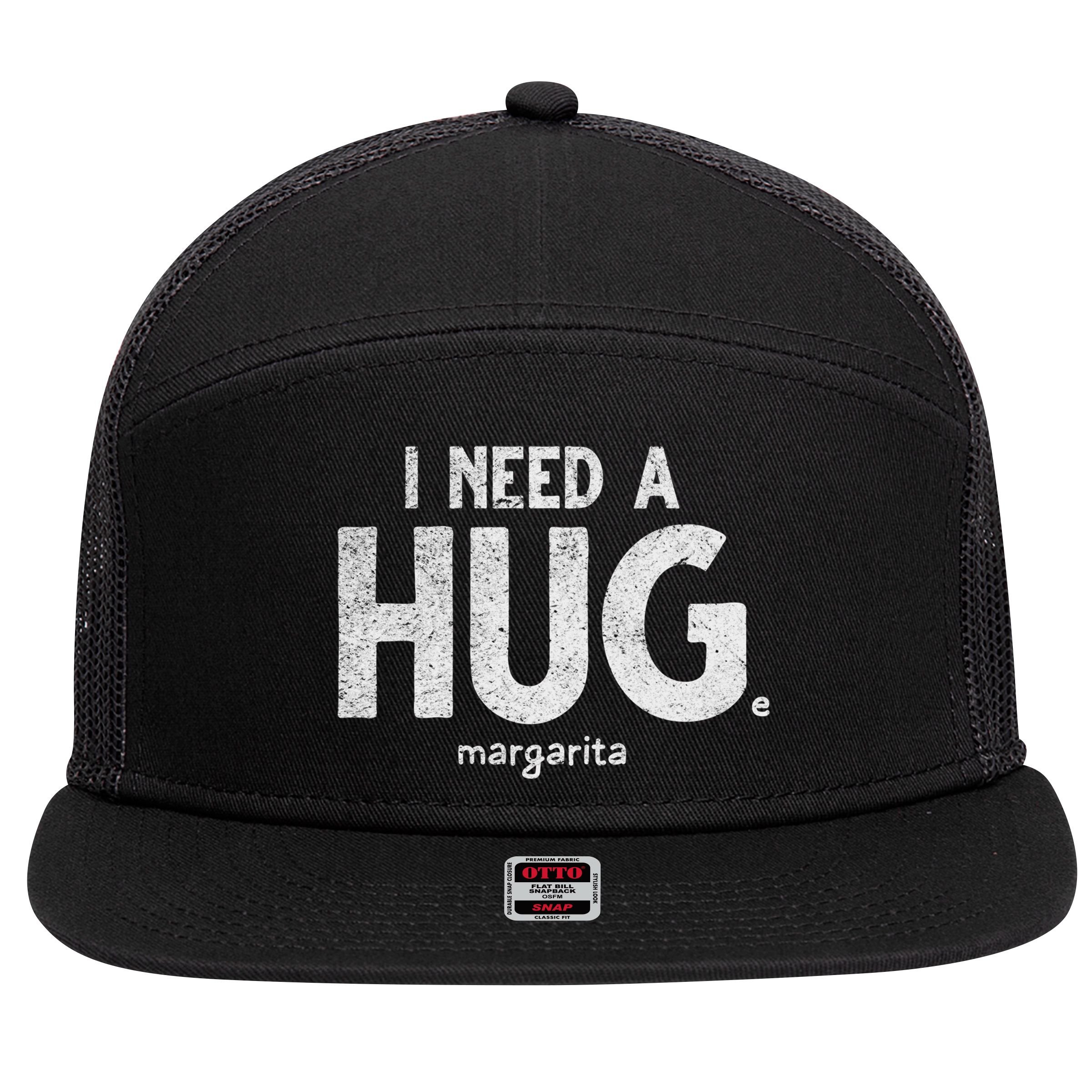 Huge Margarita I Need A Huge Margarita I Need Huge Margarita Cute Gift 7 Panel Mesh Trucker Snapback Hat
