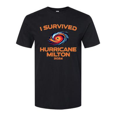 Hurricane Milton I Survived Florida Hurricane Fall 2024 Softstyle CVC T-Shirt