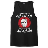 Horror Movie I Dont Always Ch Ch Ch Lazy Halloween Costume PosiCharge Competitor Tank