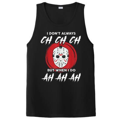 Horror Movie I Dont Always Ch Ch Ch Lazy Halloween Costume PosiCharge Competitor Tank