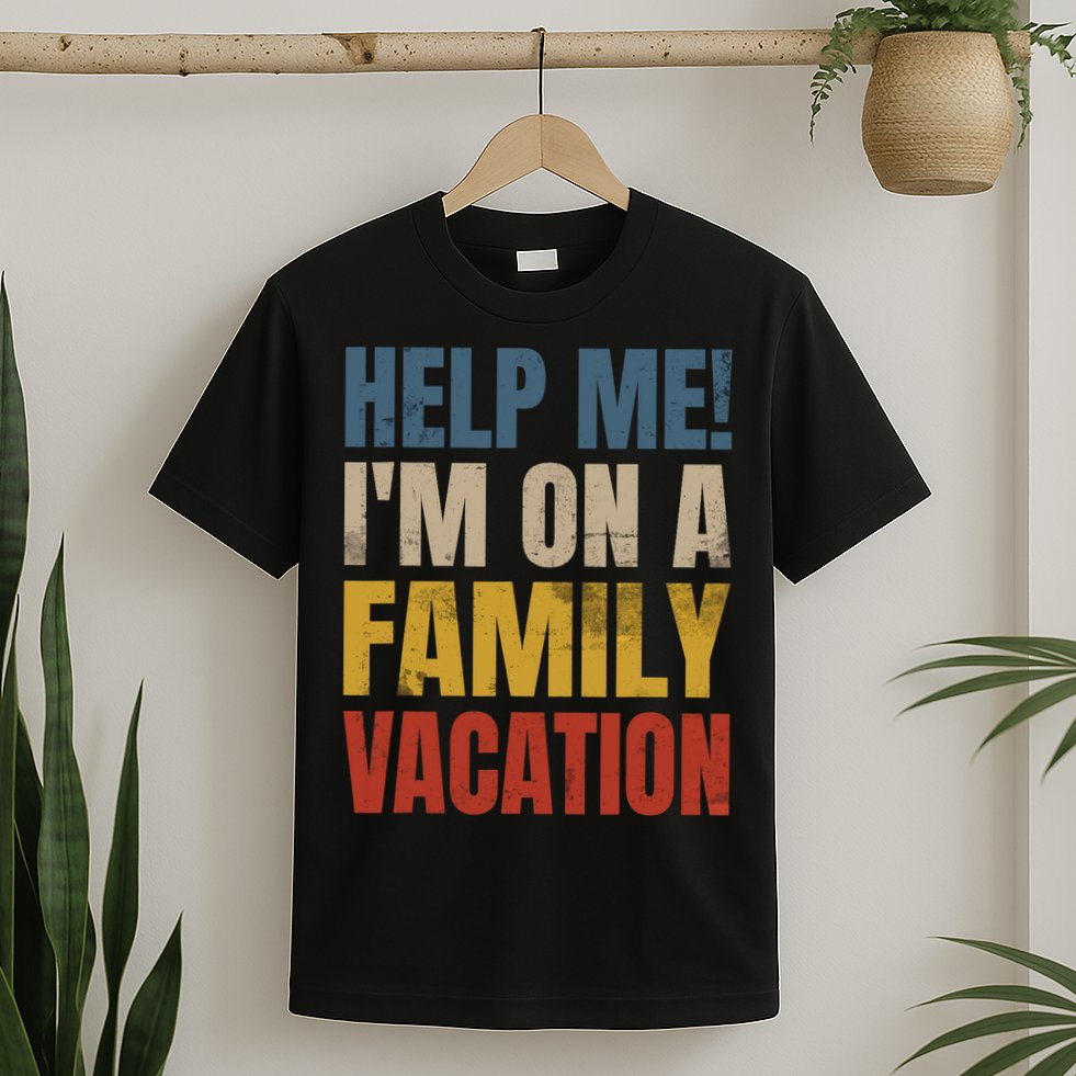 Help Me I'm On A Family Vacation T-Shirt
