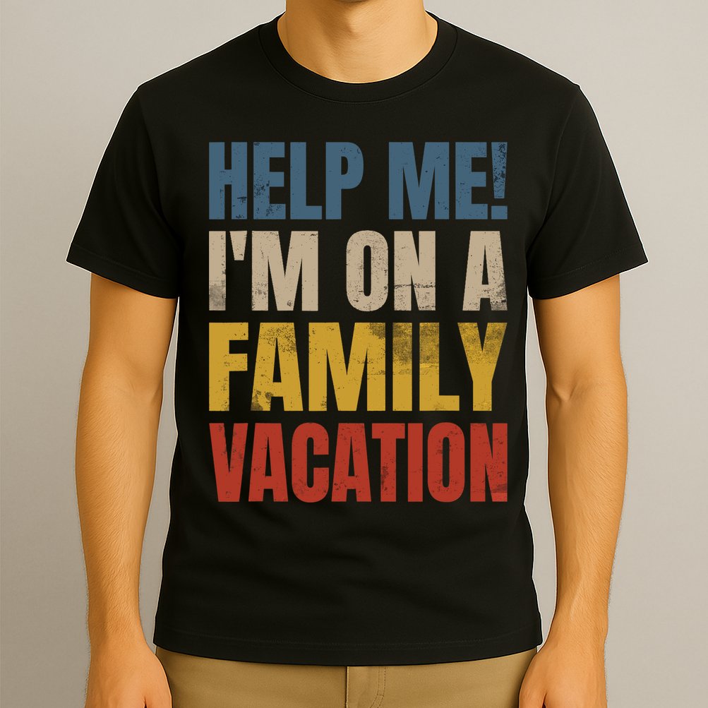 Help Me I'm On A Family Vacation T-Shirt