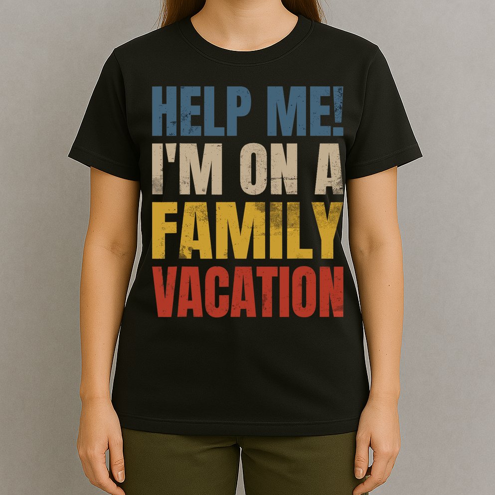 Help Me I'm On A Family Vacation T-Shirt