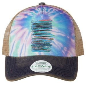 Hey Mum Im Still Trying Hope Thats Okay Legacy Tie Dye Trucker Hat