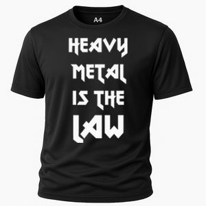 Heavy Metal Is The Law Metalhead Cooling Performance Crew T-Shirt