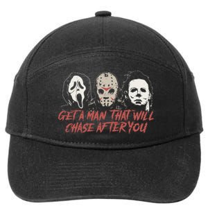 Horror Movie Inspired VillainS Valentines 7-Panel Snapback Hat