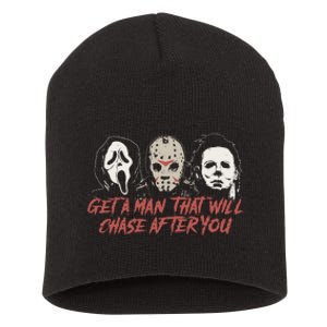 Horror Movie Inspired VillainS Valentines Short Acrylic Beanie