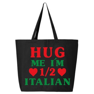 Hug Me I'm 12 Half Italian Funny American Italian 25L Jumbo Tote