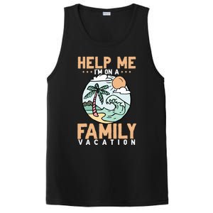 Help Me Im On A Family Vacation Gift PosiCharge Competitor Tank