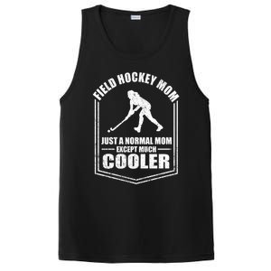 Hockey Mom Just A Normal Mom Except Cooler Mothers Day Funny Gift PosiCharge Competitor Tank