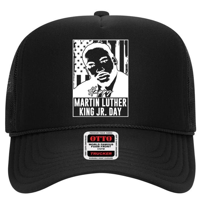 Honor Mlk Jr. Day 2023 High Crown Mesh Back Trucker Hat