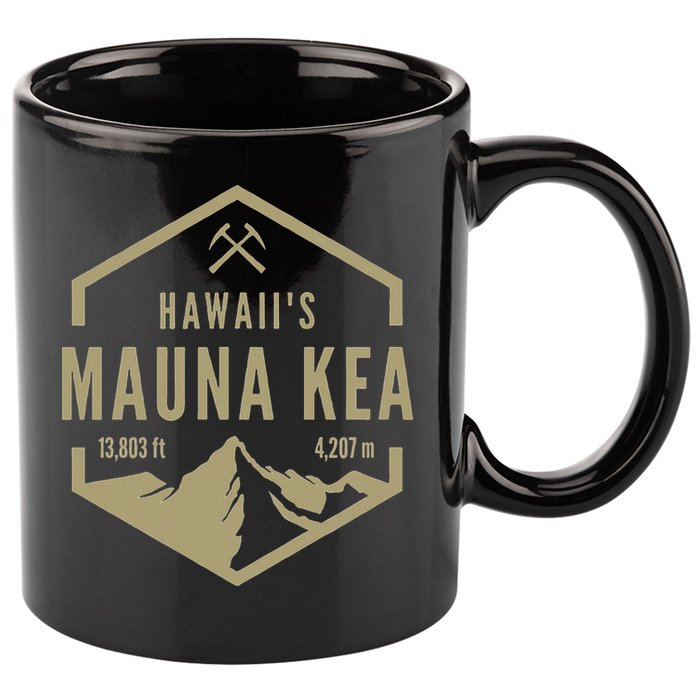 Hawaii Mauna Kea 11oz C Handle Ceramic Mug