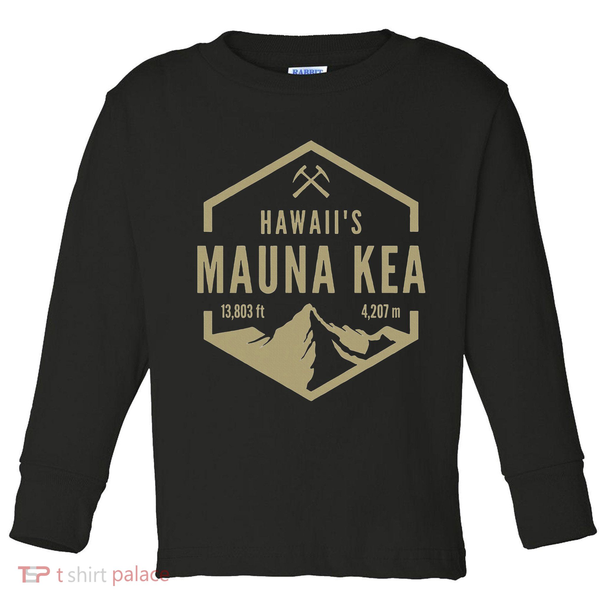 Hawaii Mauna Kea Toddler Long Sleeve Shirt