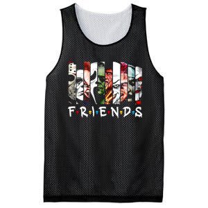 Horror Movie Killers Mesh Reversible Basketball Jersey Tank