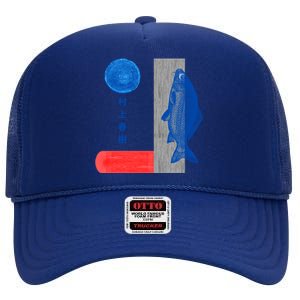 Haruki Murakami Kafka On The Shore Copy High Crown Mesh Back Trucker Hat