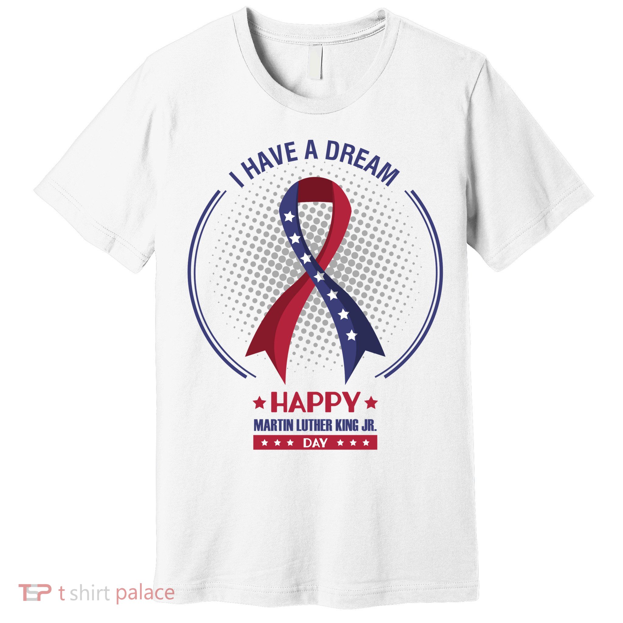 Happy Martin Luther King Jr Day USA Premium T-Shirt