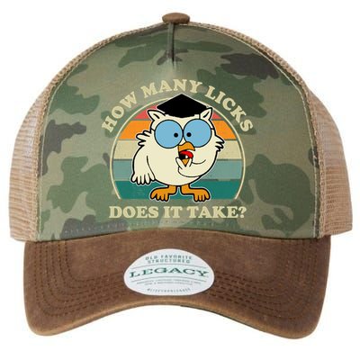 How Many Licks Does It Take Retro Sunset Legacy Tie Dye Trucker Hat