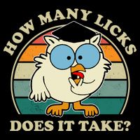 How Many Licks Does It Take Retro Sunset 16 in Basic Backpack