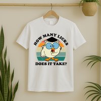 How Many Licks Does It Take Retro Sunset T-Shirt