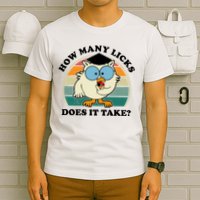 How Many Licks Does It Take Retro Sunset T-Shirt