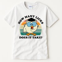 How Many Licks Does It Take Retro Sunset Tall T-Shirt
