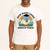 How Many Licks Does It Take Retro Sunset Tall T-Shirt