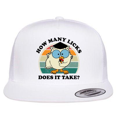 How Many Licks Does It Take Retro Sunset Flatbill Hat