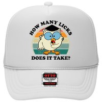 How Many Licks Does It Take Retro Sunset Trucker Hat