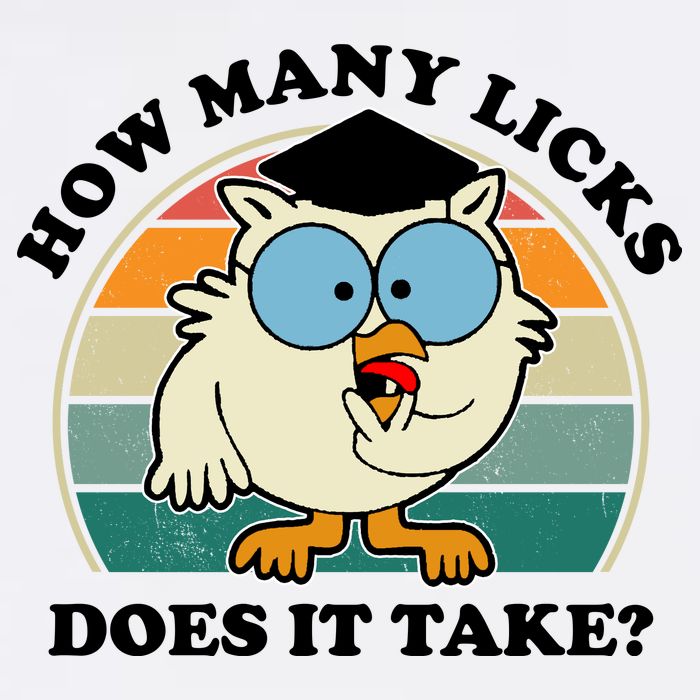 How Many Licks Does It Take Retro Sunset Trucker Hat