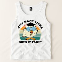 How Many Licks Does It Take Retro Sunset Tank Top