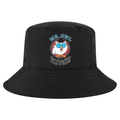 How Many Licks Does It Take Funny Owl Sarcastic Cool Comfort Performance Bucket Hat