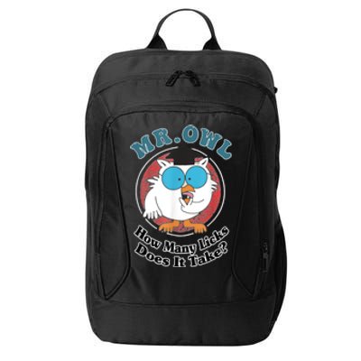 How Many Licks Does It Take Funny Owl Sarcastic City Backpack