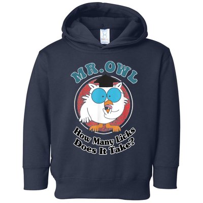 How Many Licks Does It Take Funny Owl Sarcastic Toddler Hoodie