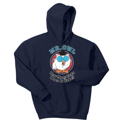 How Many Licks Does It Take Funny Owl Sarcastic Kids Hoodie