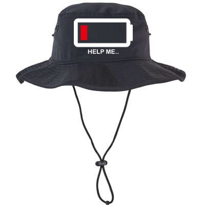 Help Me Low Battery Bucket Hat