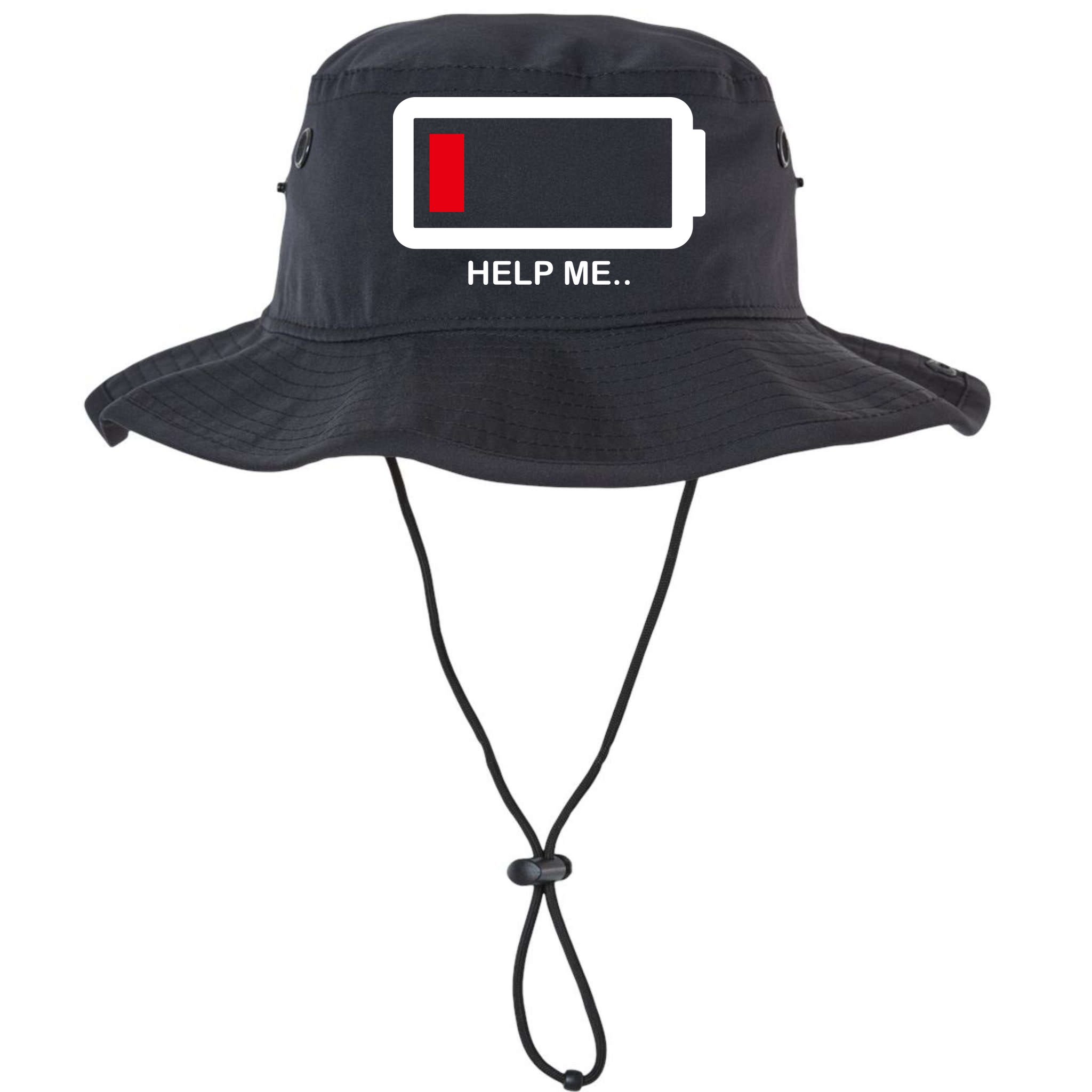 Help Me Low Battery Bucket Hat